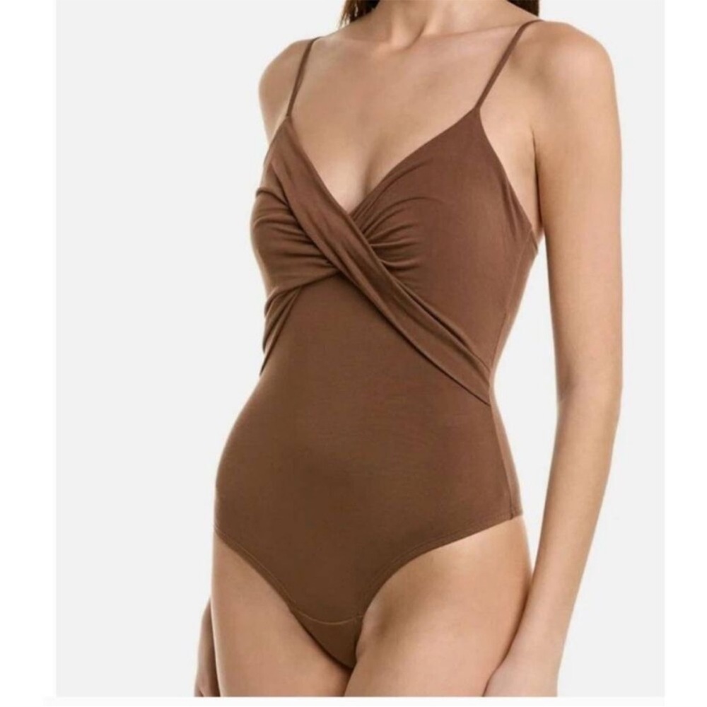 Favorite Daughter Dark Chocolate Bodysuit NEW